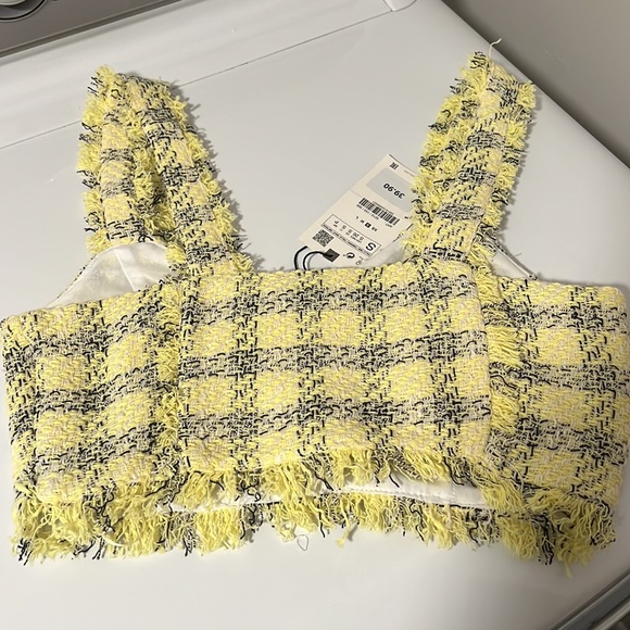 Tweed Zara Crop Top - Picture 4 of 4
